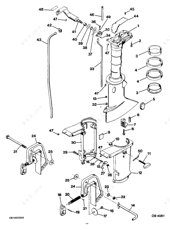 25 Hp Mercury Outboard Motor Parts Diagram | Reviewmotors.co